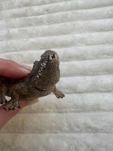 Schleich Alligator Crocodile Moveable Jaw D-73527 Used Please see photos