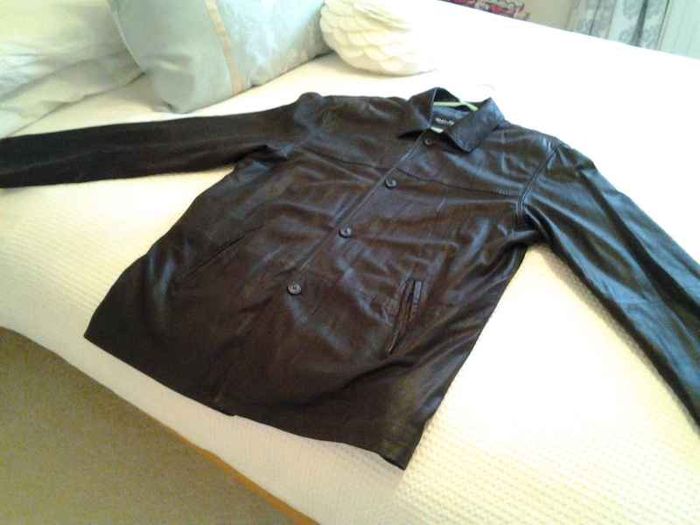 Pino & Pelle Men's Real Leather Jacket - Size 56