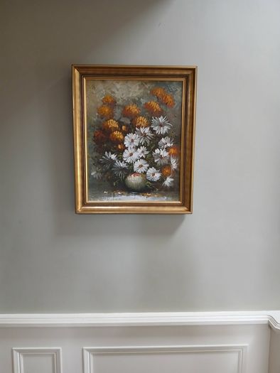 Oil on canvas painting
