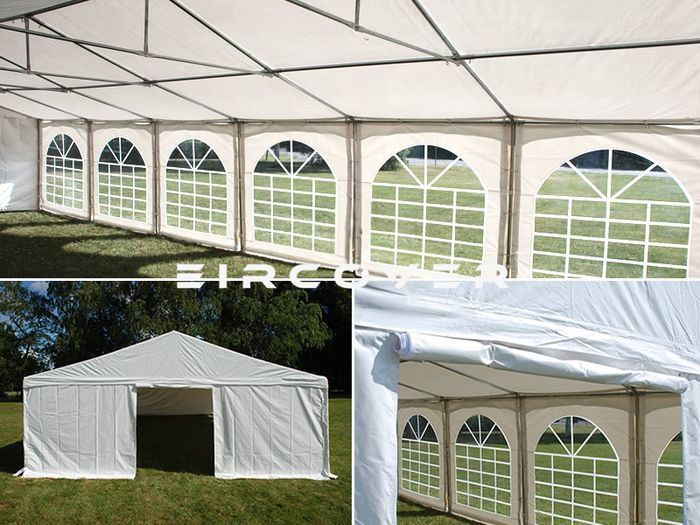 Premium Marquee 6m x12m  PVC cover / ground frame