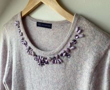 M&S Alpaca Blend Embellished Sweater