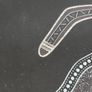Vintage Australian Aboriginal design by artist Lewis Burns Image 7