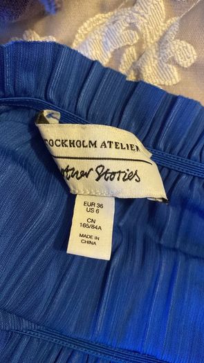 Dress blue Other Stories more of size 10/12