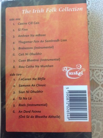 Wolfe Tones.  As Gaeilge.  Cassette Tape.