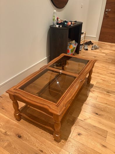 Solid Oak Coffee Table
