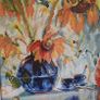Stunning Handmade Cross Stitch Embroidery - Cats and Sunflowers Image 3