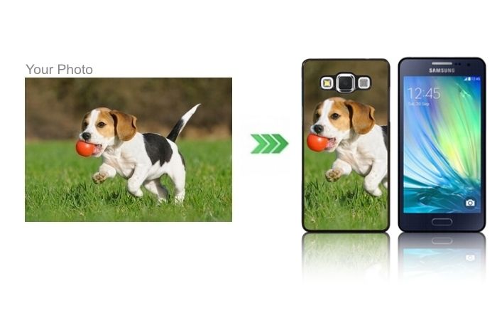 Personalised Custom Case for Samsung GALAXY A7 Hard Cover use Own Photo