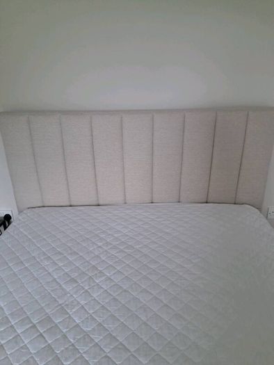 King size bed and mattress