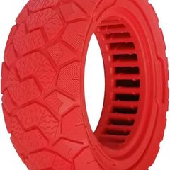 Solid Rubber Tyre 9x3.0-5.5 for Kukirin G2 Pro (Red)