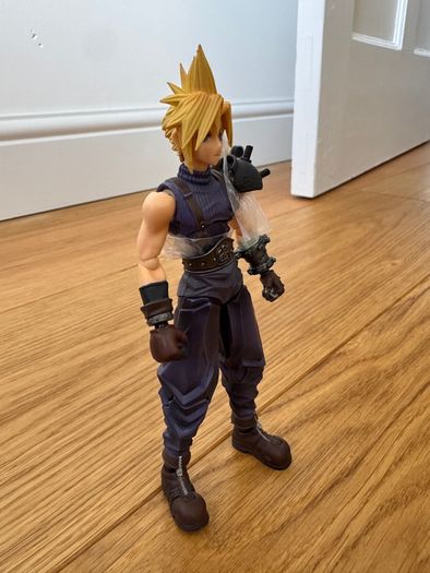 Full Collection of Final Fantasy VII action figures by Square Enix