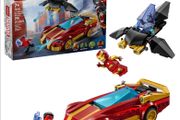 Lego Marvel Iron Man and Panther vs. Red Hulk