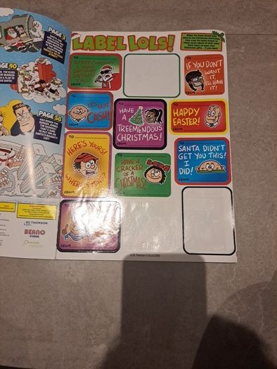 beano and dandy comic annuals and specials