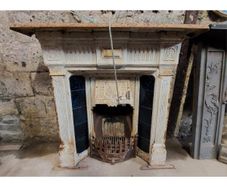 Fireplace Blue Tiles KAS318
