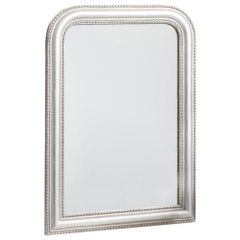 Large hall Mirror in silver/chrome