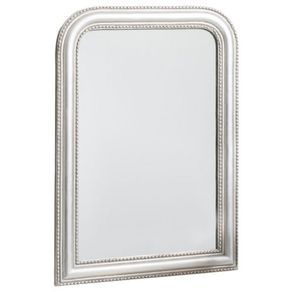 Large hall Mirror in silver/chrome