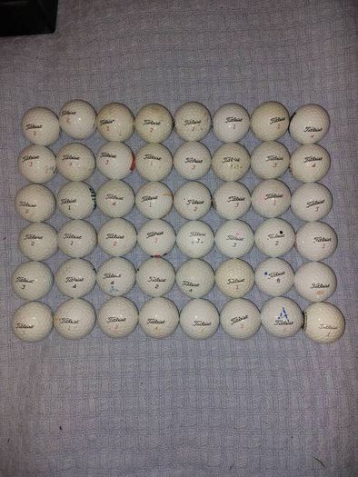 48 Mix Titleist Golf Balls