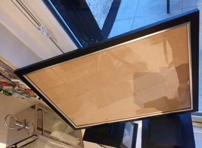 photo frame with chrome trim