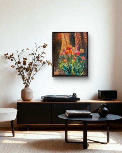 Where the hedgehog dreamed | FineArt Print | Framed