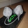 Schuh grey suede high heels uk4 Image 3