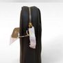 blacl leather crossbody bag Image 3