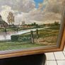 Price drop!! Beautiful original  oil painting , signed. Dutch landscape Image 3