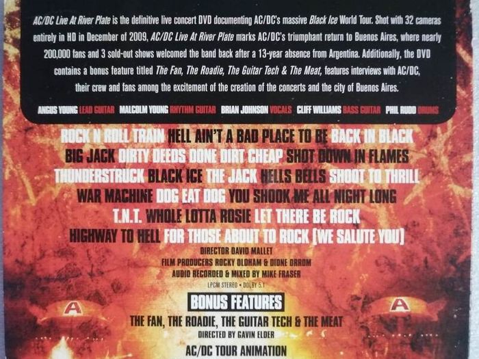 AC/DC [2011] Live At River Plate [Music DVD Digipack]