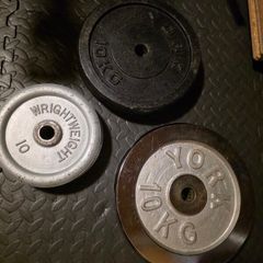 Dumbbells Cast Iron Weight Plates