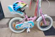 Kids unicorn bike size 14 inch wheels