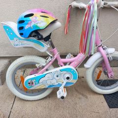 Kids unicorn bike size 14 inch wheels