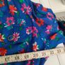 Vintage French blue floral shirt dress Image 9
