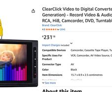 ClearClick Video to Digital Converter 3.0