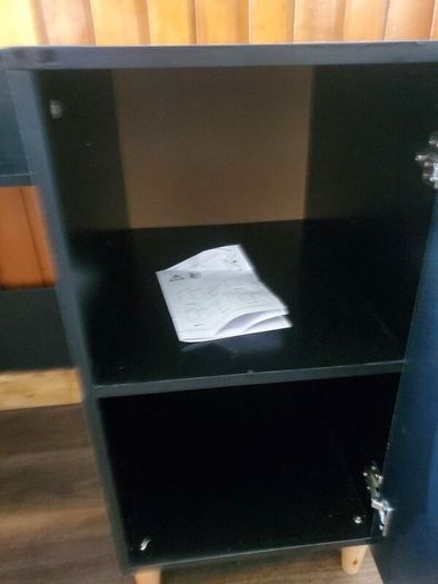Black Office Desk