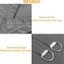 Sun Shade Sail Waterproof Rectangle 2x3m, 95% UV Block Garden Sunscreen Awning Canopy with Free Rope, Breathable Patio Sail pergola for Outdoor Party (FREE SHIPPING) Image 5