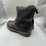 Clarks Girls PRAGUE TOP K Black Leather Ankle Boots - SZ 2 Image 7