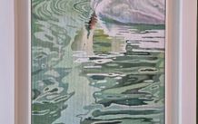 Echos of the Swan | oil painting | Framed