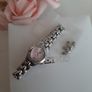 Seiko watch with 20 genuine diamonds mother pearl face Image 2