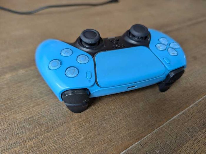 No more Stick Drift! - Starlight Blue PS5 Dualsense V2 Controller - Both Sticks upgraded to Magnetic TMR sticks - #430