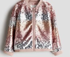 Sequin Bomber Jacket 9-10 Yrs