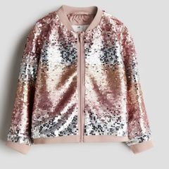 Sequin Bomber Jacket 9-10 Yrs