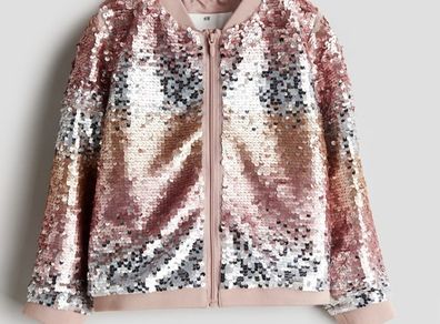 Sequin Bomber Jacket 9-10 Yrs