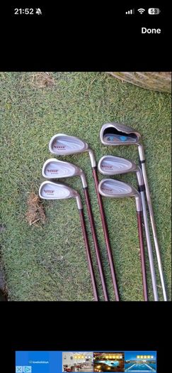 golf set with bag