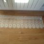 Cream Cafe Style Net Curtains for Sale Image 3