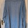 Vintage Mc carthy pearl snap denim shirt size XL Image 7