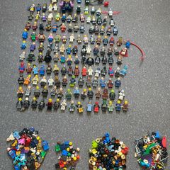 LEGO Mini Figures Star Wars Ninjago Marvel Superhero Spider Man Batman Hulk Iron Man Mickey Mouse