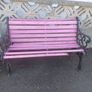 Cast iron garden bench Image 5