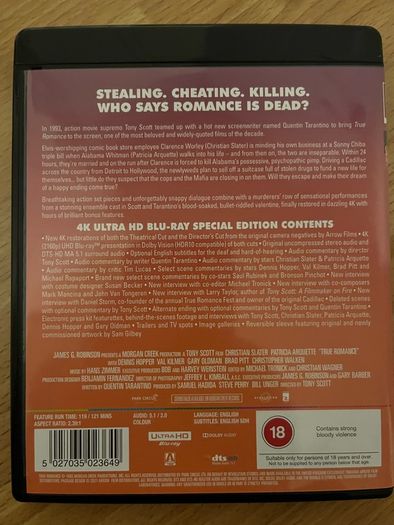 True Romance 4k