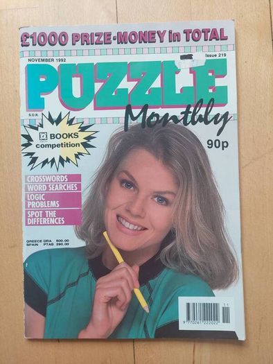 Puzzle Monthly - Issue 219 - November 1992