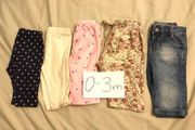 baby girl 0-3m  bundle -25 items