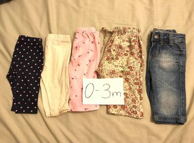 baby girl 0-3m  bundle -25 items