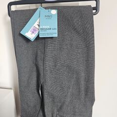 Grey School Trousers M&S 2 Pack